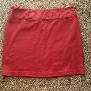 Burgundy/red Pencil Skirt